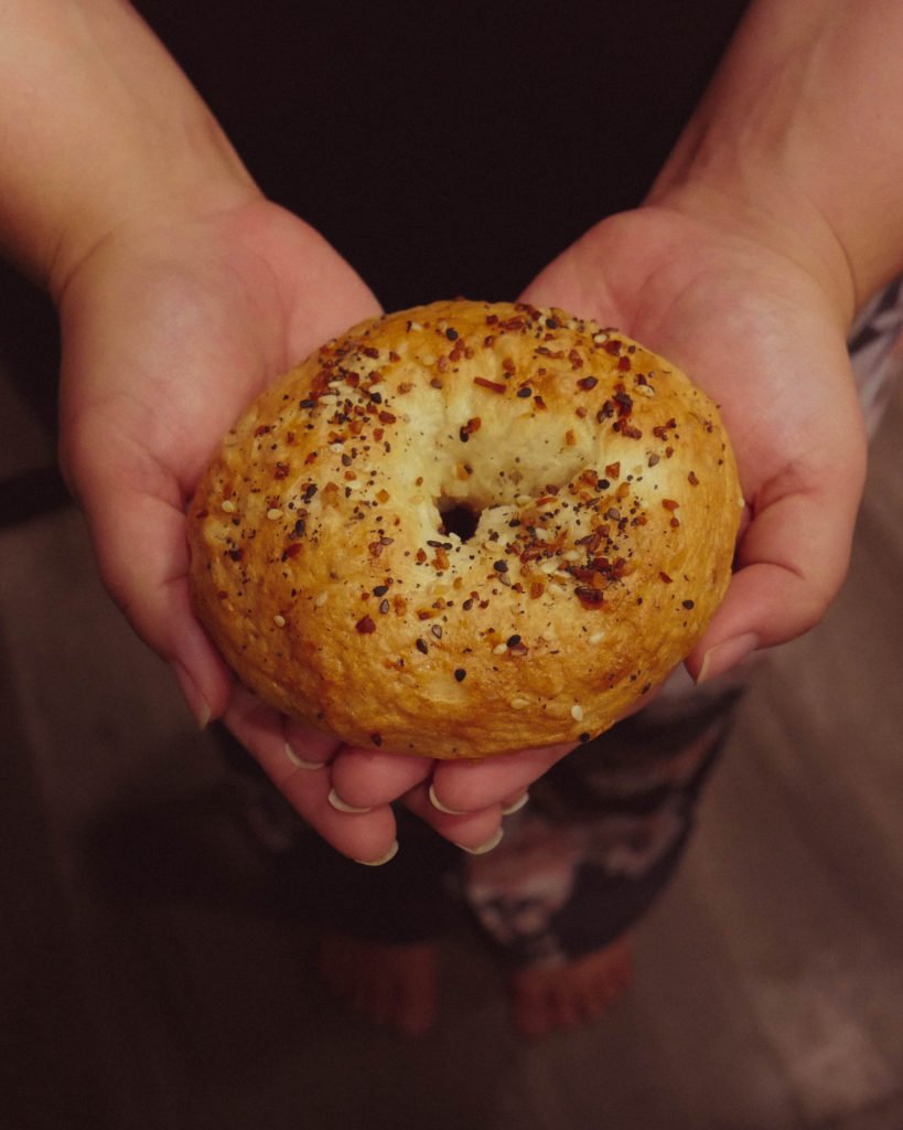 delicious, homemade everything bagel recipe