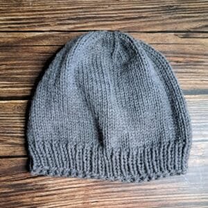 Grey Toque - Short Brim