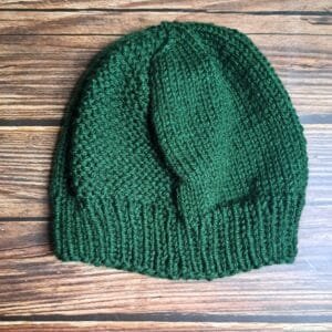 Deep Green Quarters Toque