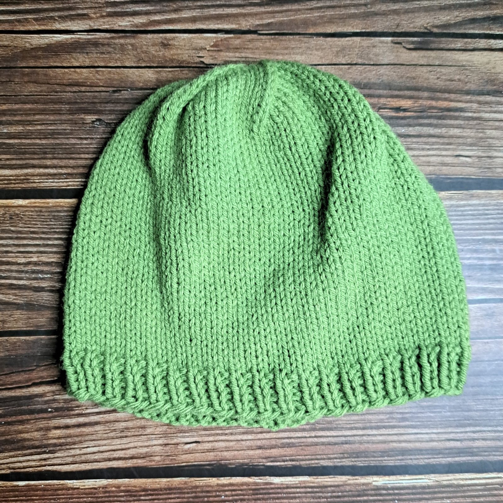 Light Green Short Brim Toque