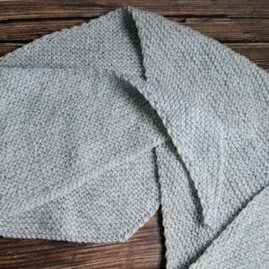 Asymetrical Triangle Scarf